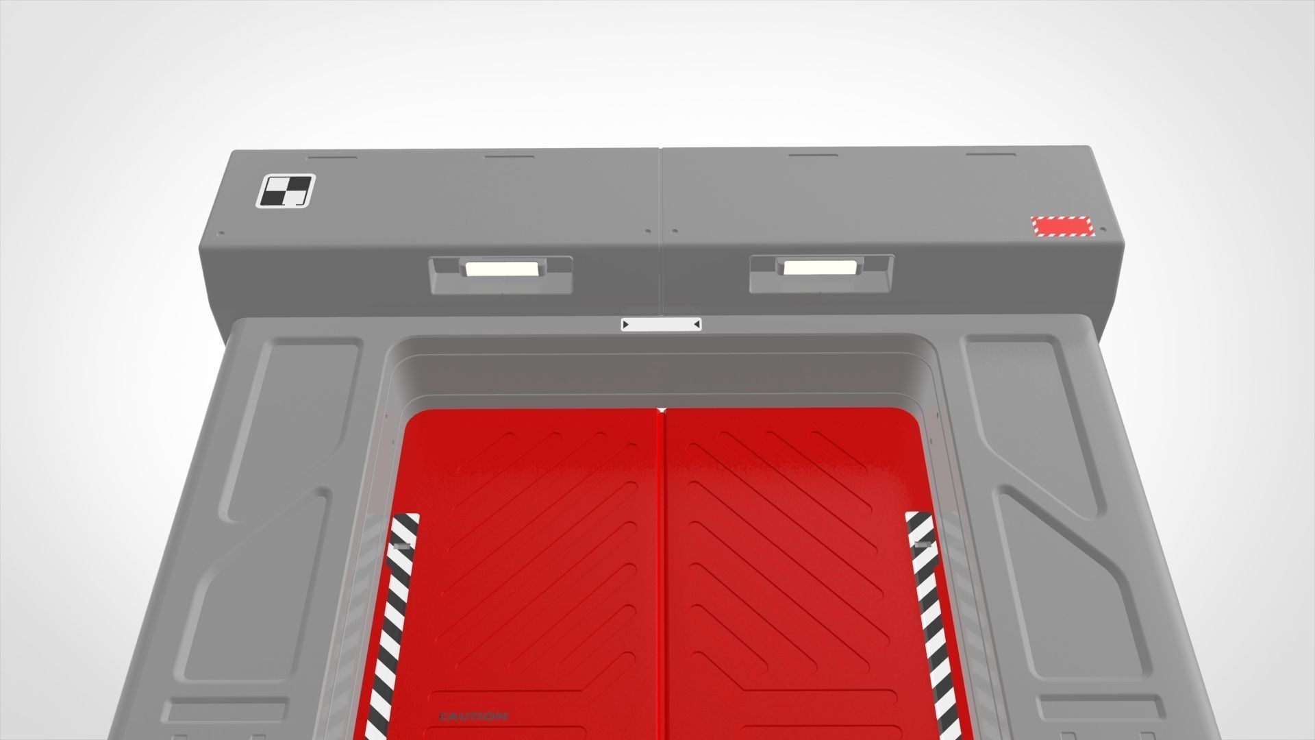 sci fi door 11 3D model_7