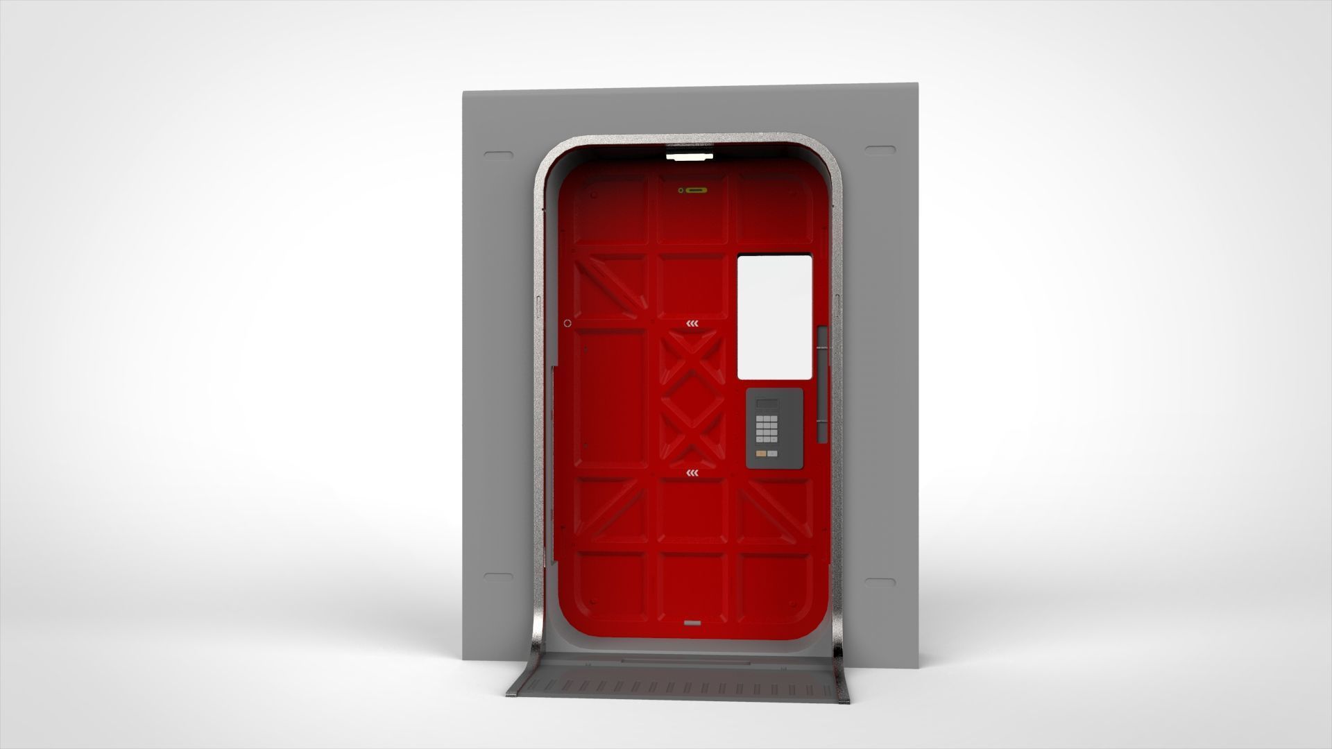 Sci fi door 12 3D model_18