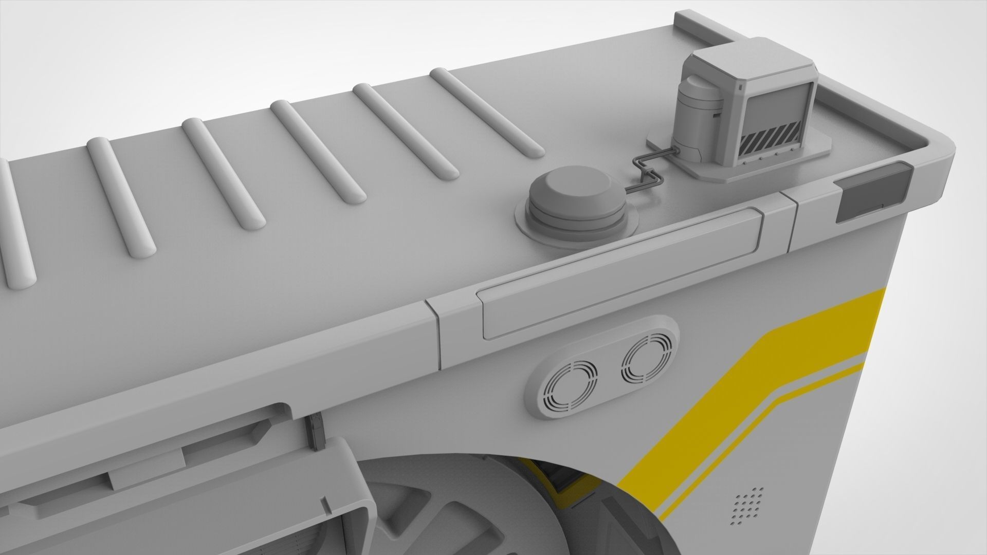 sci fi door 7 3D model_10