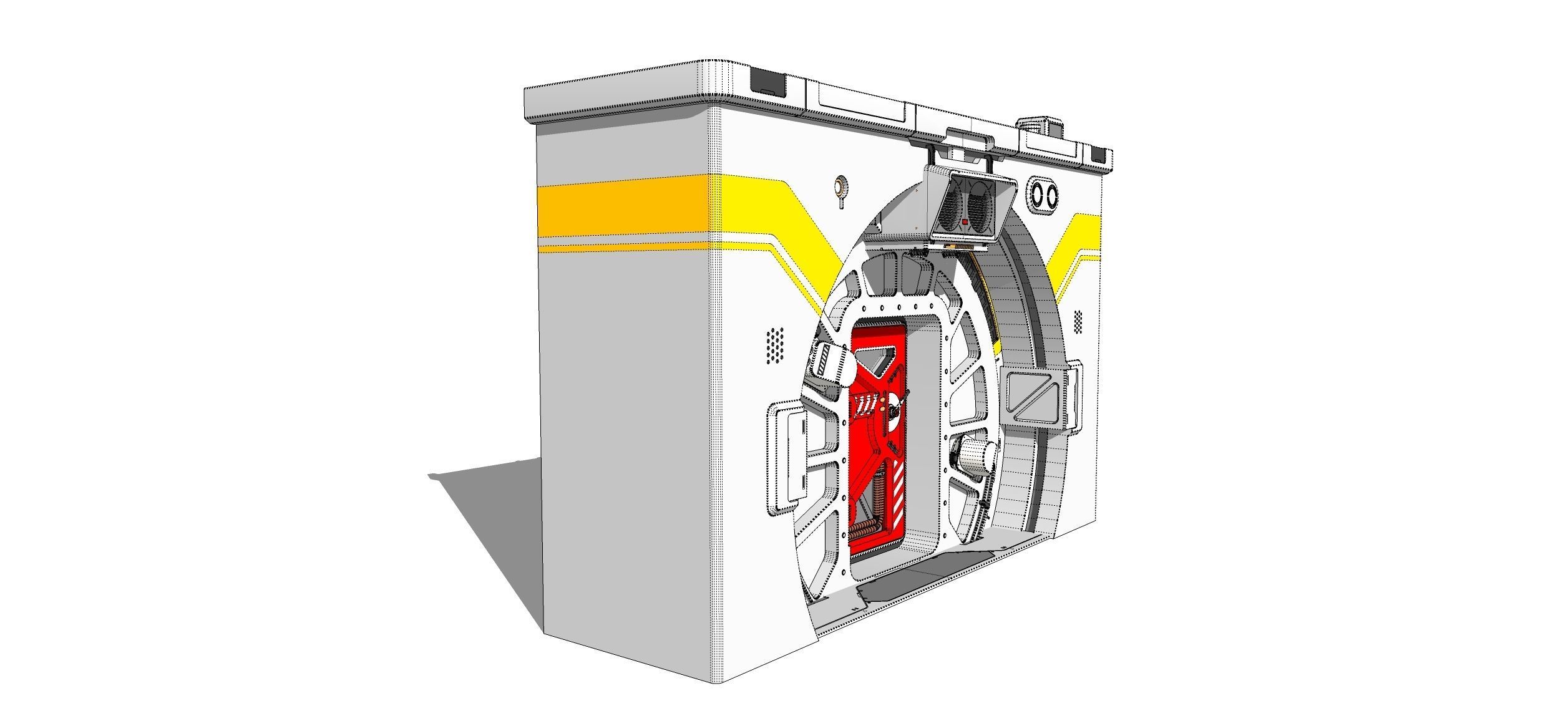 sci fi door 7 3D model_11