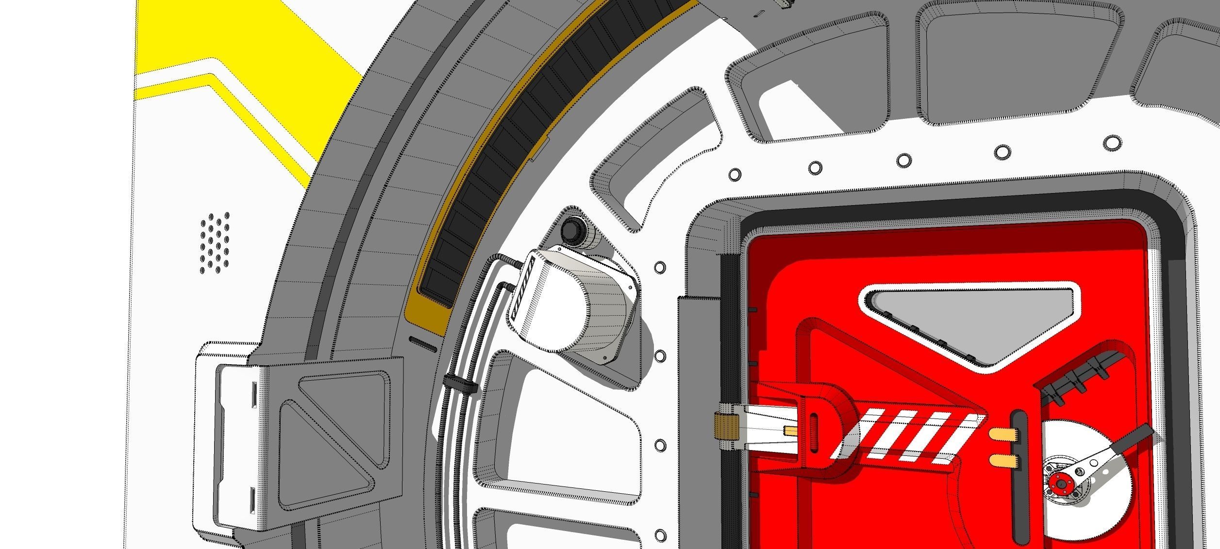 sci fi door 7 3D model_17