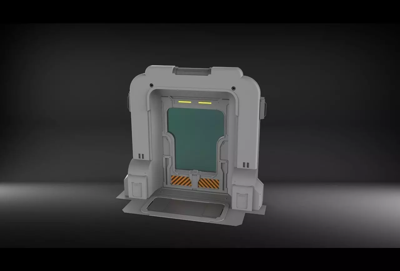 Door 8 3D model_0