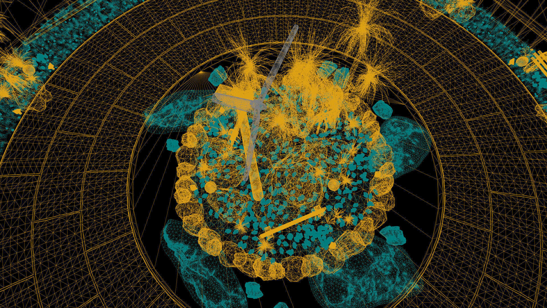 Natural circular gallery 3D model_30