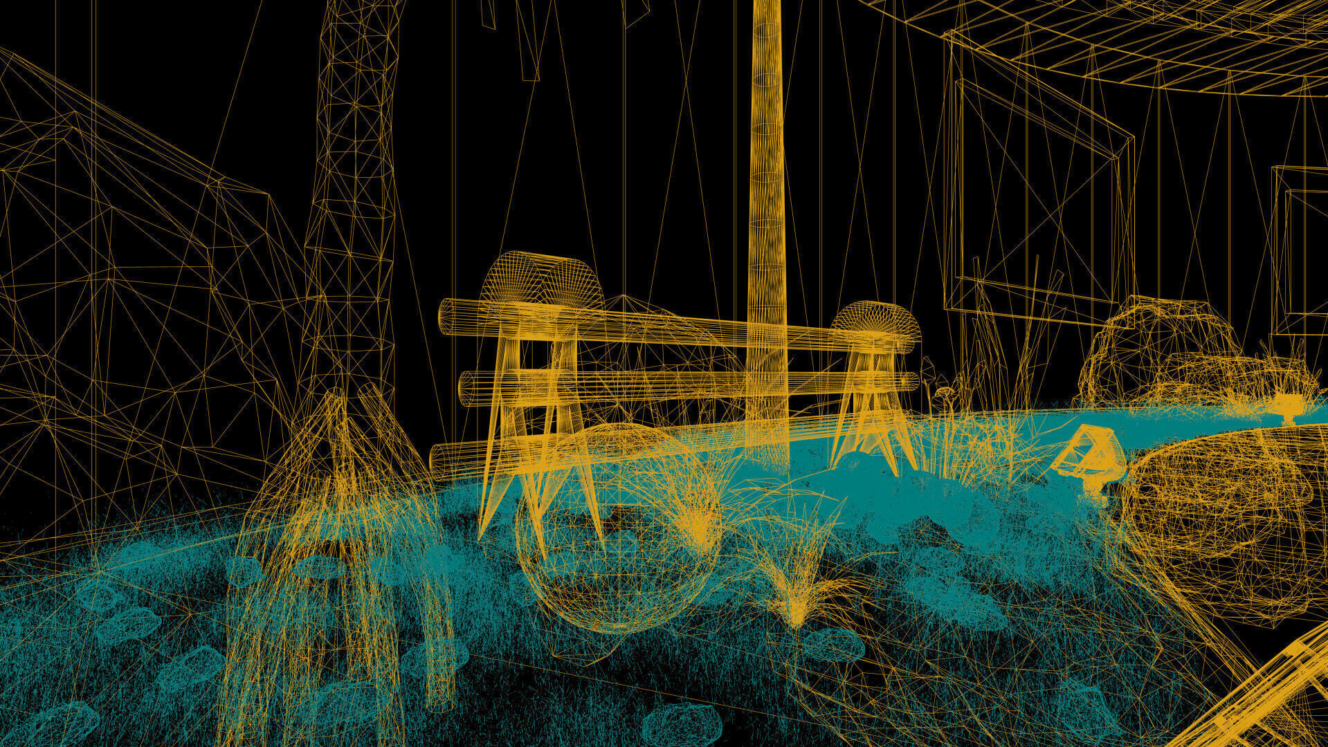 Natural circular gallery 3D model_25