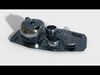 Retro Oldhall Stainless Steel Tea Set Low-poly 3D model_1