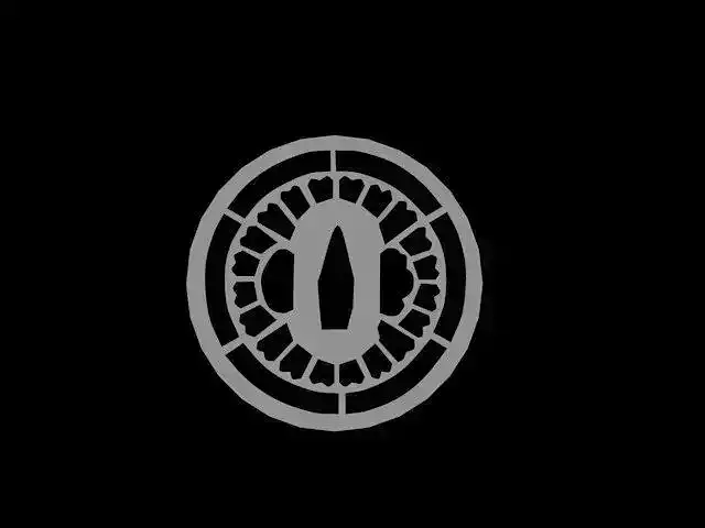 tsuba circle with star in middle