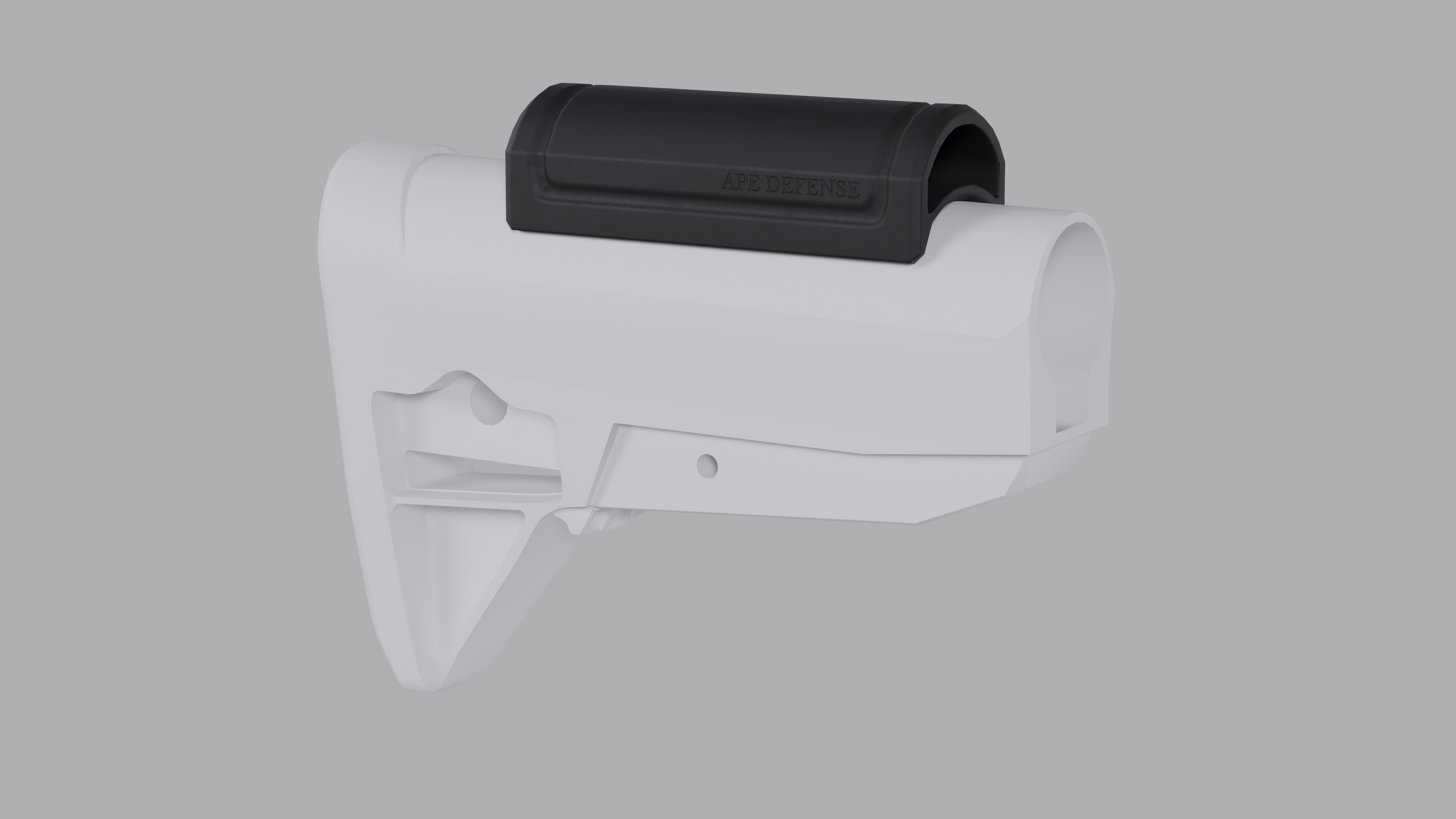 Ape Cheek Riser Low-poly 3D model_3