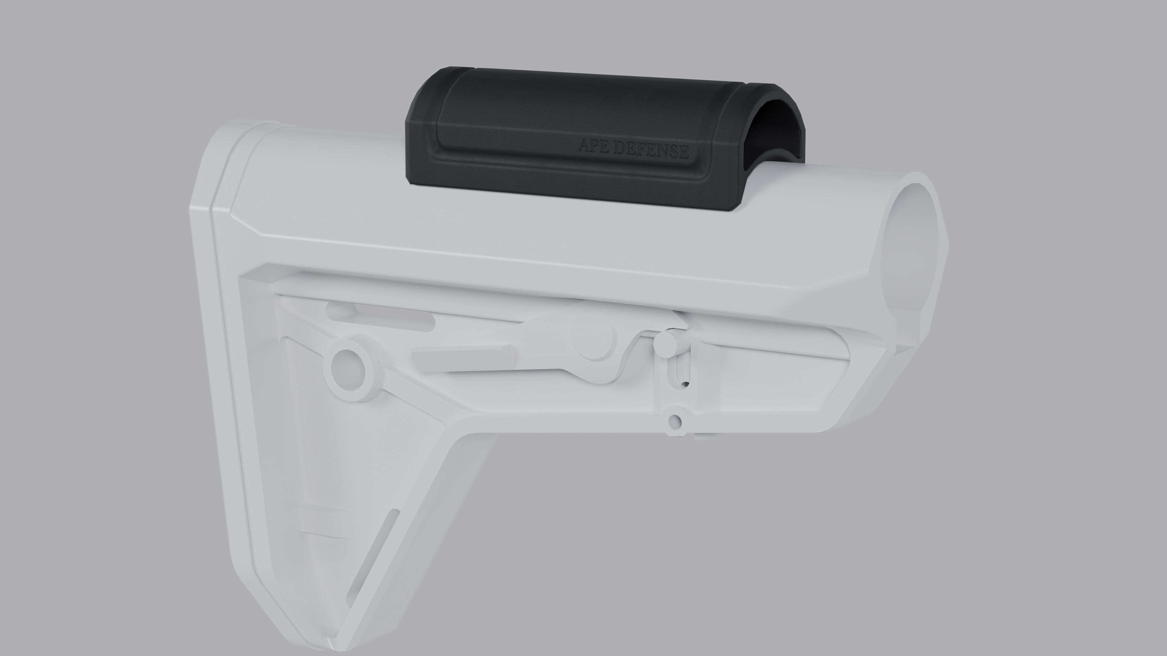 Ape Cheek Riser Low-poly 3D model_5