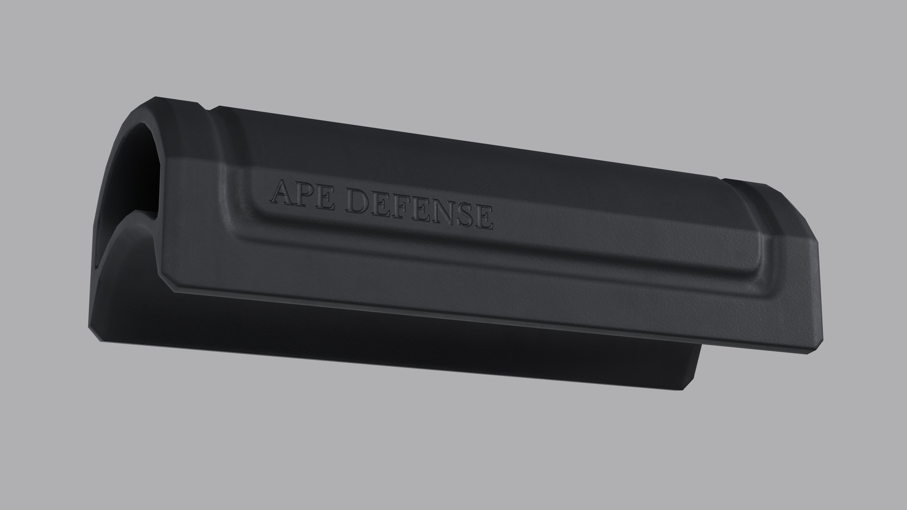 Ape Cheek Riser Low-poly 3D model_1