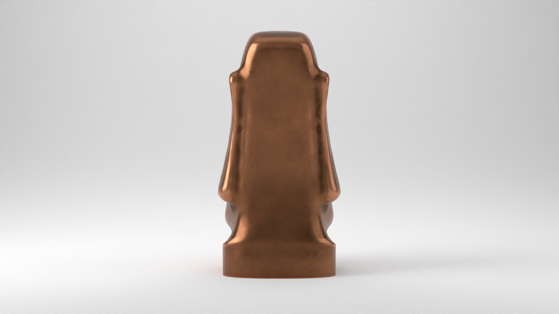 Rapu Nui Moai statue printable 3D print model_3