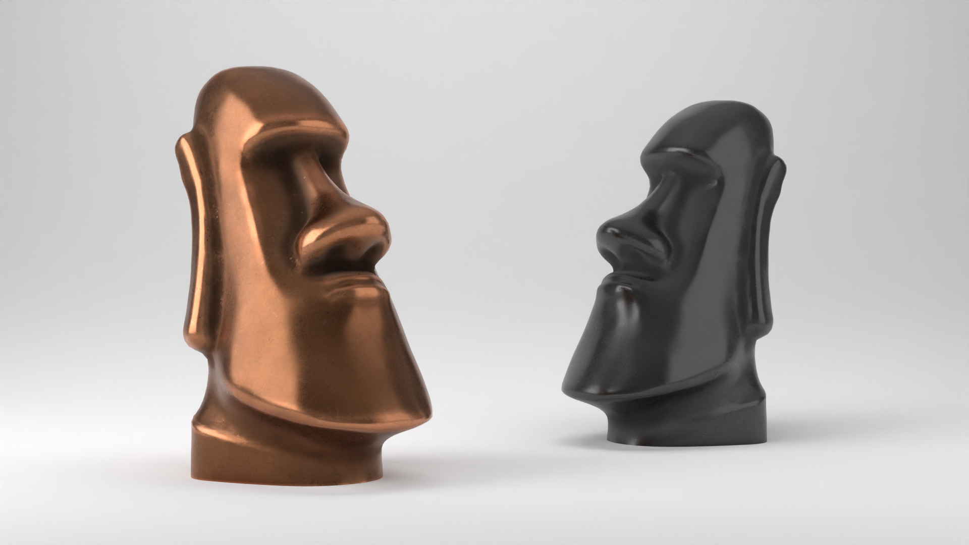 Rapu Nui Moai statue printable 3D print model_11