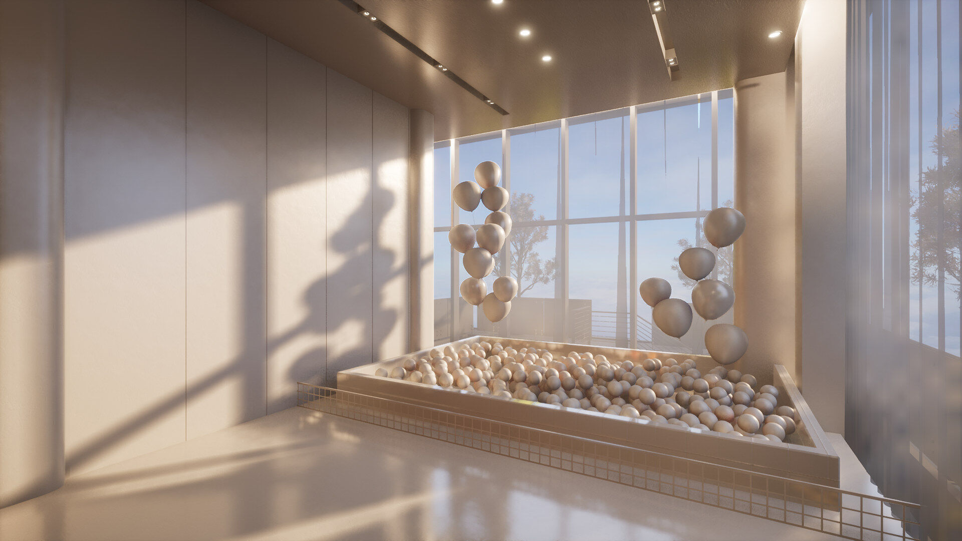 Celebration Event Place - Cafe A 3D model_15