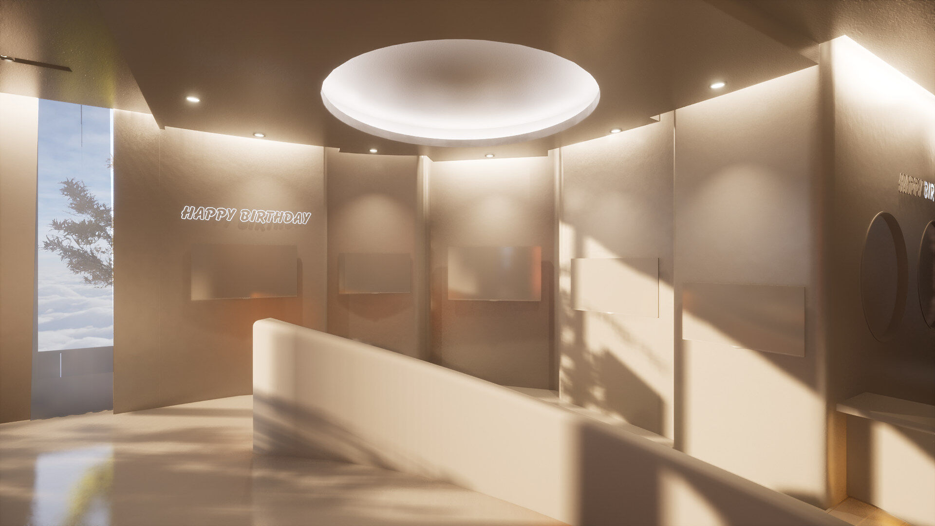 Celebration Event Place - Cafe A 3D model_19