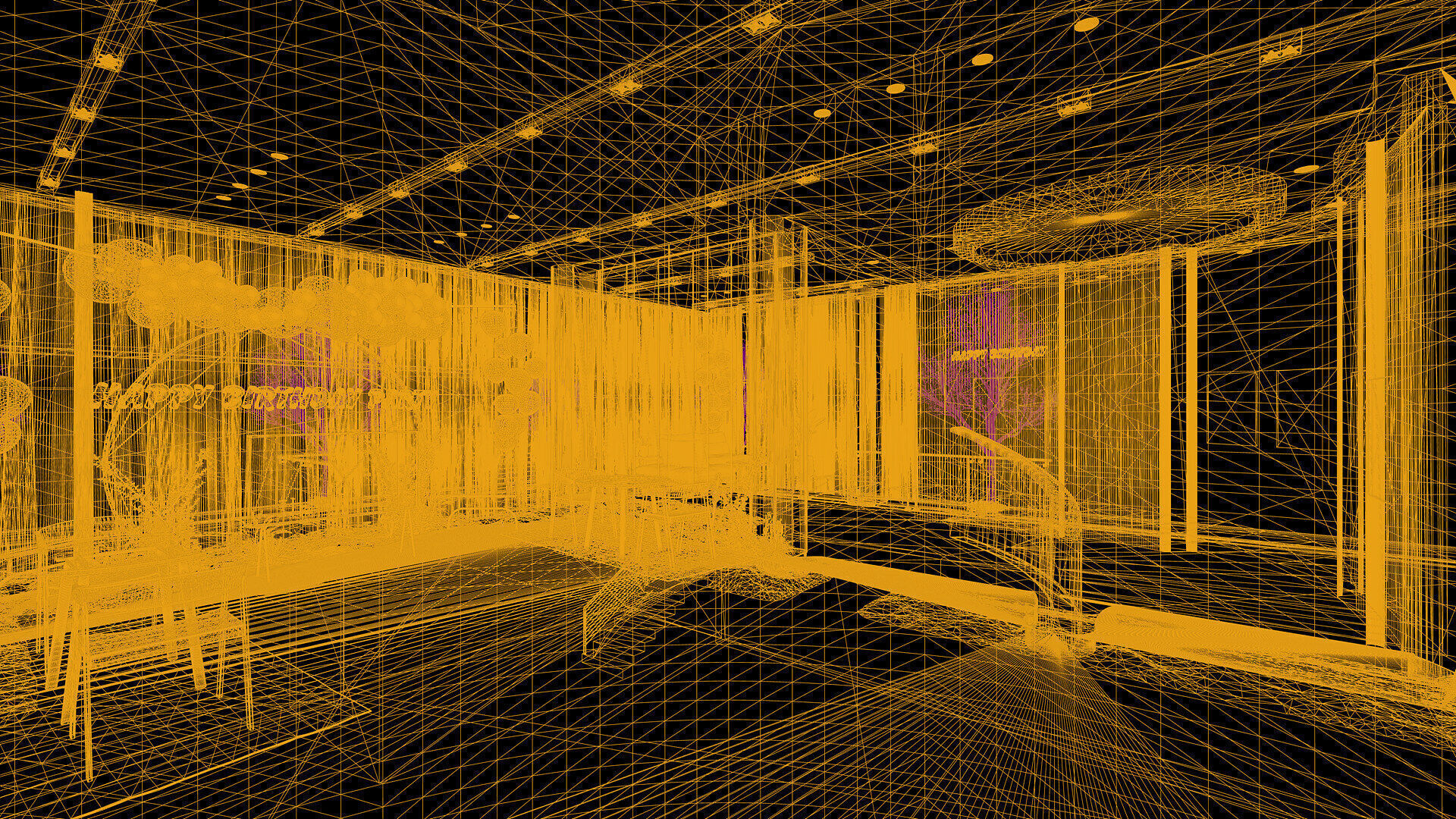 Celebration Event Place - Cafe B 3D model_24