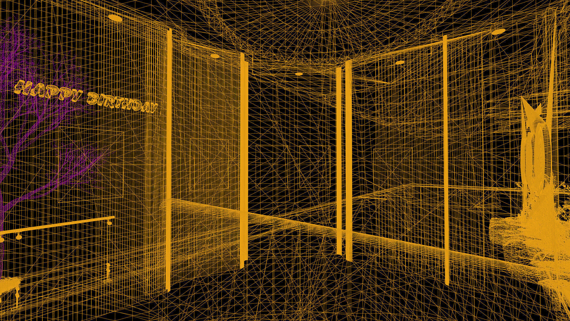 Celebration Event Place - Cafe B 3D model_29