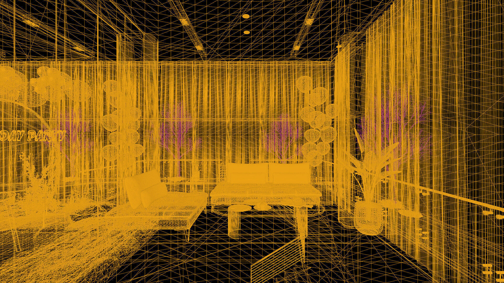 Celebration Event Place - Cafe B 3D model_26