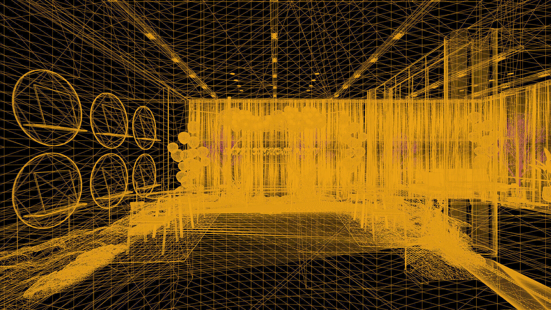 Celebration Event Place - Cafe B 3D model_33