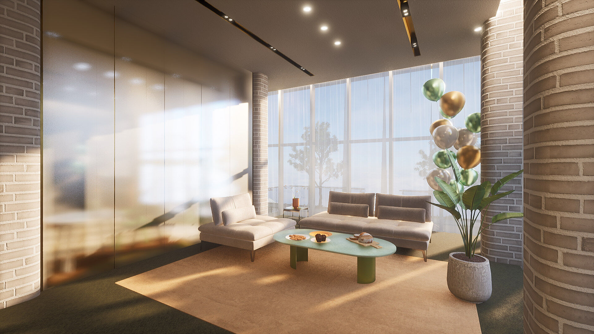 Celebration Event Place - Cafe B 3D model_3