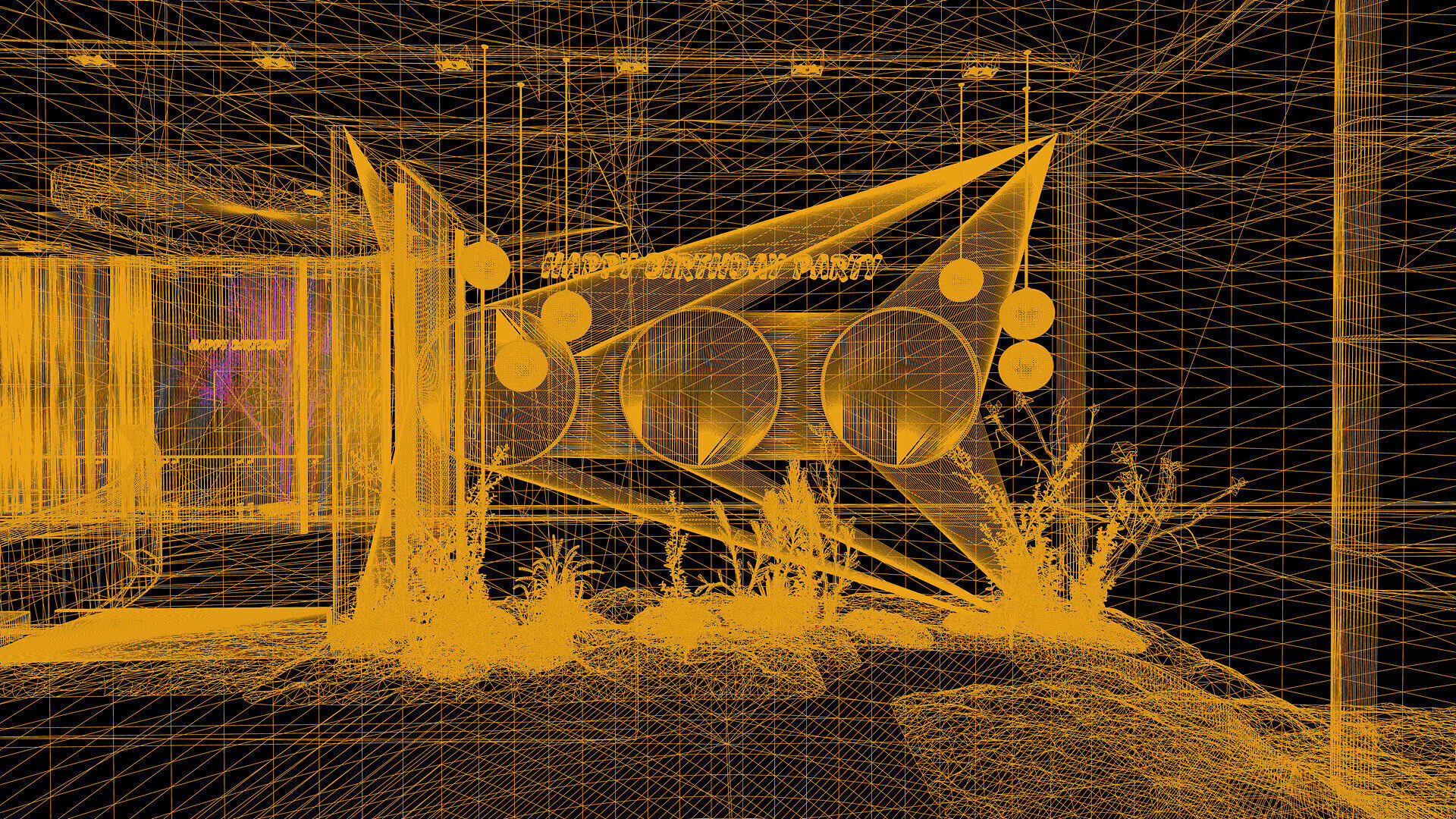 Celebration Event Place - Cafe B 3D model_28