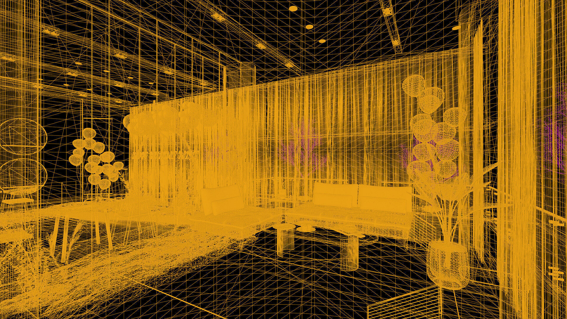 Celebration Event Place - Cafe B 3D model_25