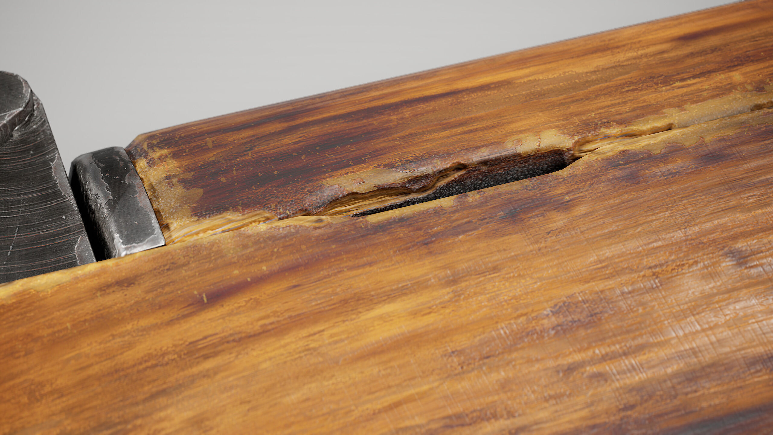 AK47 Gun Low-poly 3D model_5