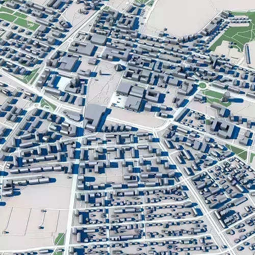 Lappeenranta City Finland 3D model