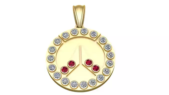 Peace Symbol Pendant 