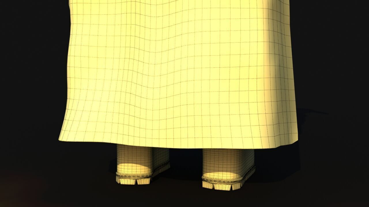 Futuristic Soldier version 2 3D model_35