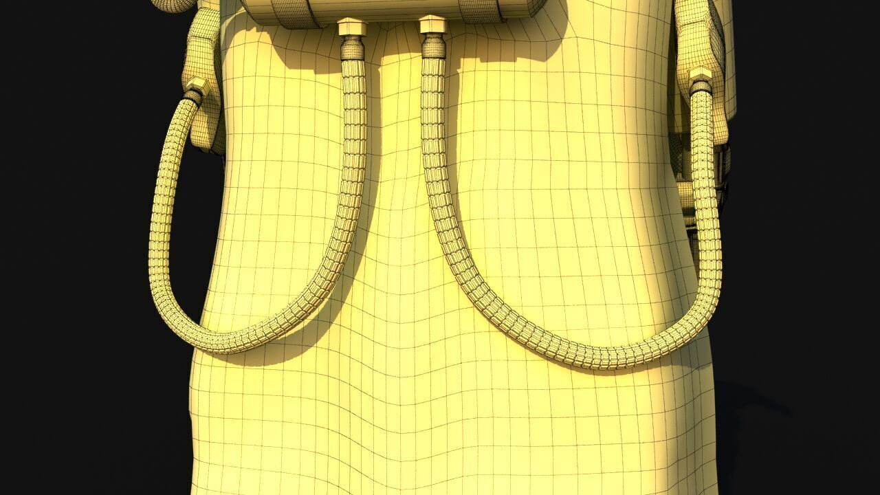 Futuristic Soldier version 2 3D model_33