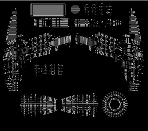 Star Trek Assualt Phaser Low-poly 3D model_3