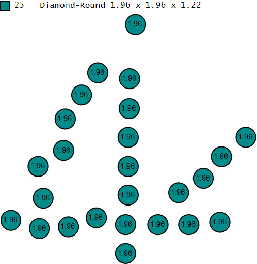 Christmas Tree Pendant  3D print model_4