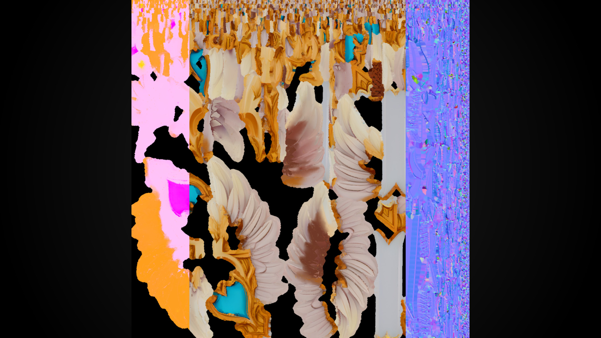 Stylized Sword - Paladin Sword Radiant Oath - Game Ready 3D model_13