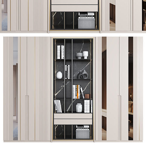 Furniture composition 99 3D model