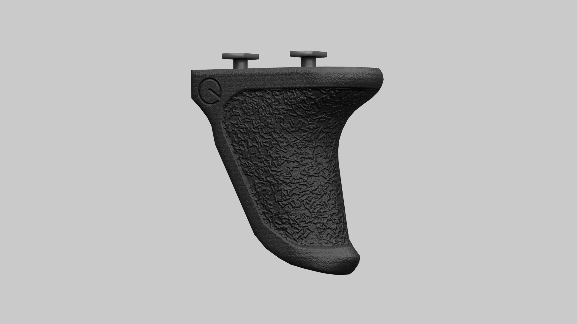 Emissary Handbrake X M-LOK Grip Low-poly 3D model_1