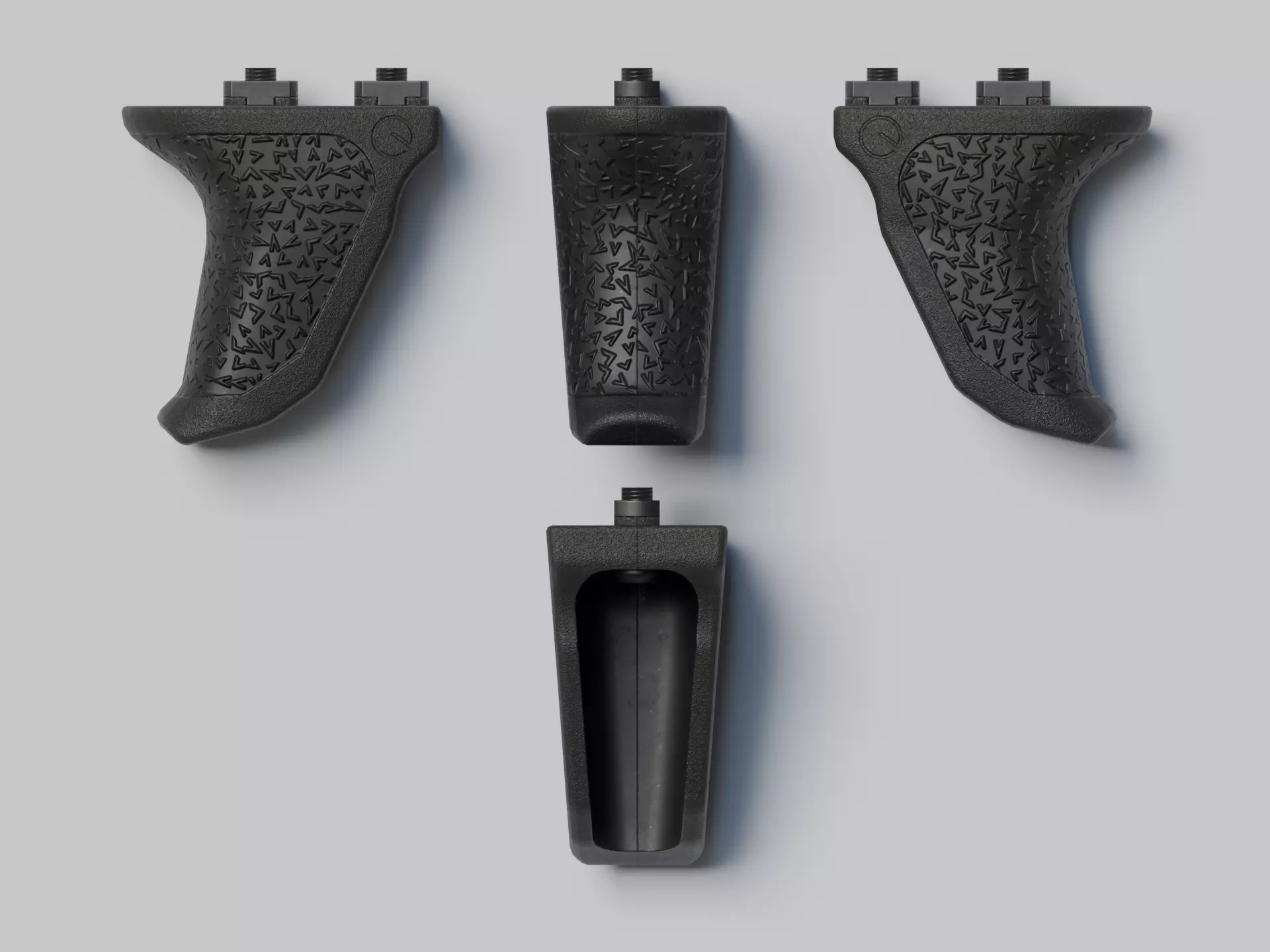 3D model Emissary Handbrake X M-LOK Grip VR / AR / low-poly | CGTrader