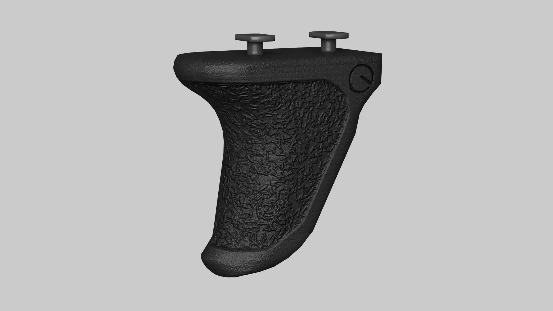 Emissary Handbrake X M-LOK Grip Low-poly 3D model_0