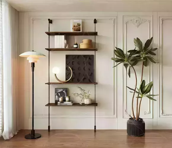 WABI SABI STYLE Shelf 3D models DECOR SETS 0178