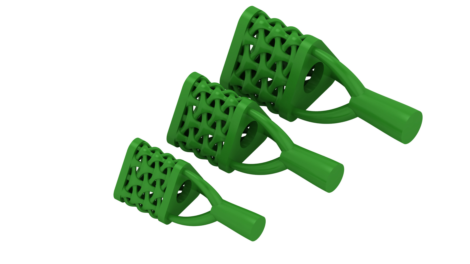 3 SIZE TRIANGLE BEADS OR BALLS READY TO PRINT 3D print model_2