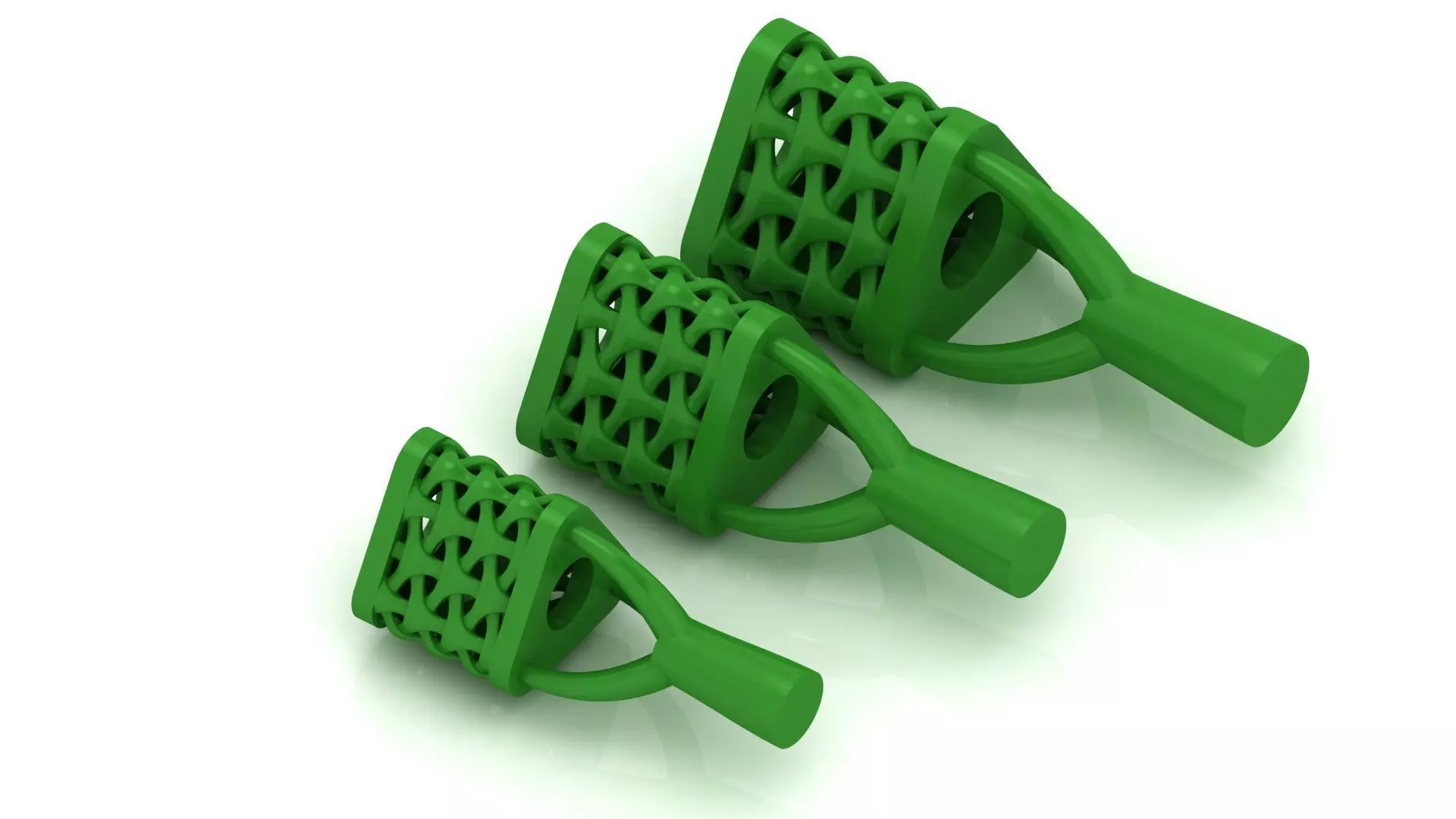 3 SIZE TRIANGLE BEADS OR BALLS READY TO PRINT 3D print model_0