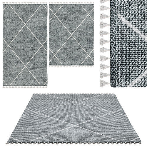 Moroccan rug 3D model