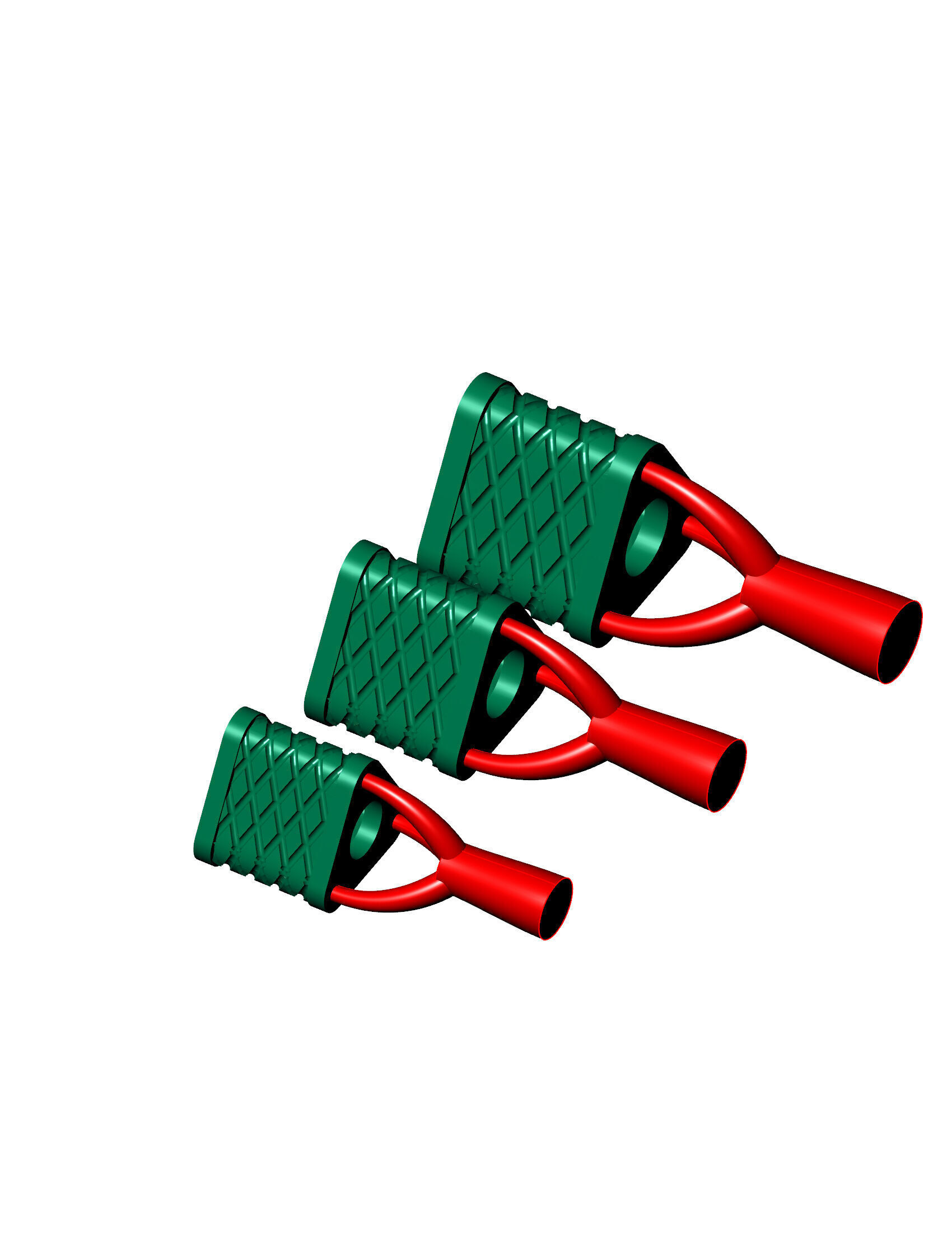 3 SIZE TRIANGLE BEADS OR BALLS READY TO PRINT 3D print model_1