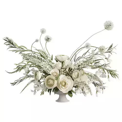 Flower In Vase 57 3D model Flower In Vase 57 3D model