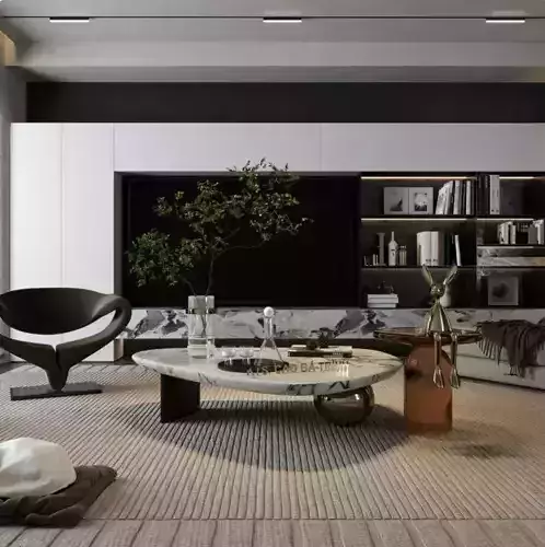 living room interior model