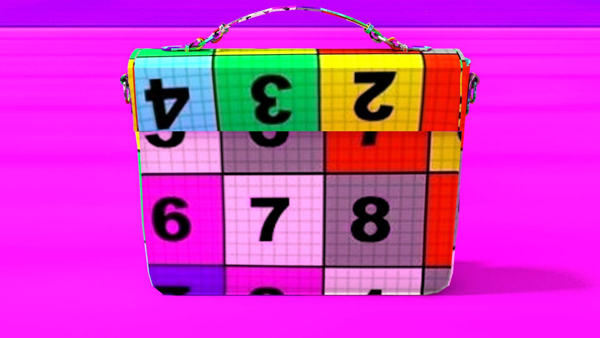 laos Leather Bag Low-poly 3D model_13