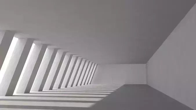 Sci Fi Warehouse Free 3D model Sci Fi Warehouse Free 3D model