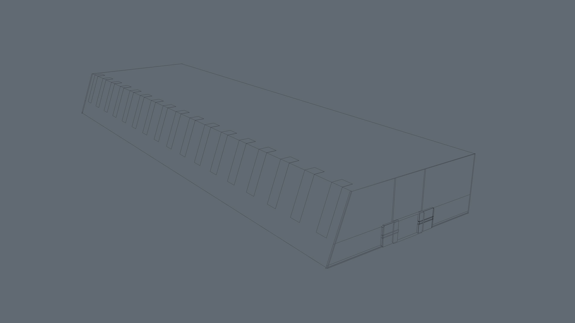 Sci Fi Warehouse Free 3D model_18