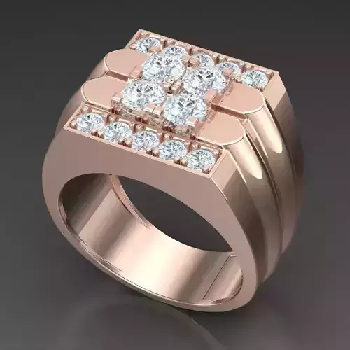 Diamond Accent Men Ring 6MR095