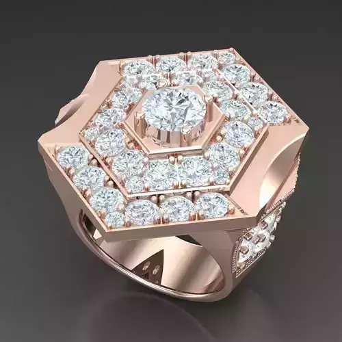 Diamond Accent Men Ring 6MR094