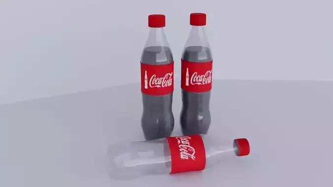 3d model of Coca Cola