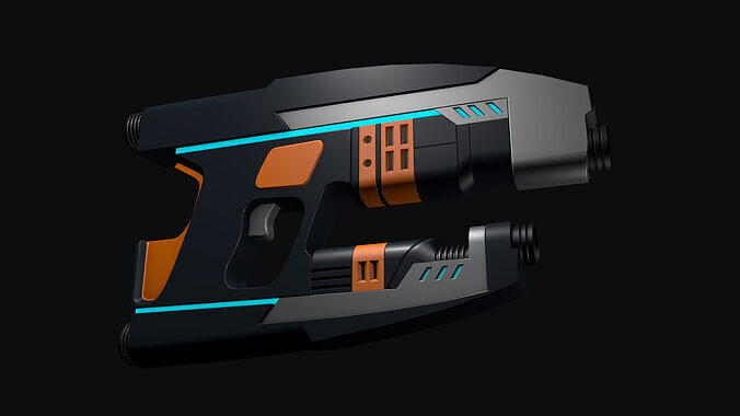 Sci Fi Gun 3D model